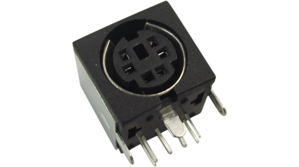 TM 0508 A/6 | Lumberg Connect GmbH DIN Connector, 1A, 250V, 6 Poles ...